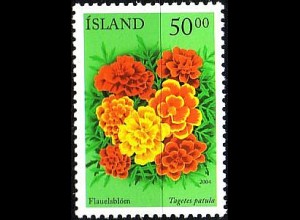 Island Mi.Nr. 1051 Sommerblumen (V); Tagetes (50.00)