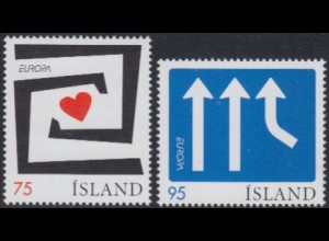 Island Mi.Nr. 1133-34 Europa 06, Integration (2 Werte)