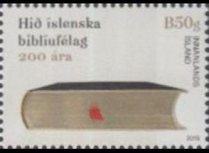 Island Mi.Nr. 1463 200Jahre Isl.Bibelgesellschaft, Bibel (-)