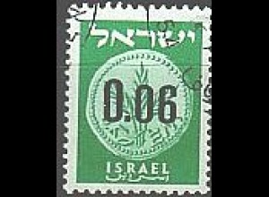 Israel Mi.Nr. 194 Freimarken Ausg., Münzen, in neuer Währung (0,06)