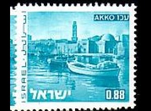 Israel Mi.Nr. 534x Freim.-Ausg., Akko (88A)
