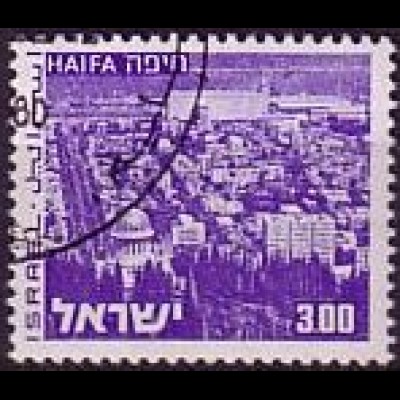 Israel Mi.Nr. 537yII Freim.-Ausg., Haifa (3L)