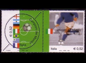 Italien Mi.Nr. Zdr.2884-85 Fussballweltmeister
