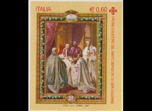 Italien Mi.Nr. 3487 Ritterorden v.Hl.Grab zu Jerusalem Papst Pius X, skl (0,60)