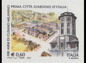 Italien Mi.Nr. 3558 Gemeinde Cusano Milsanino, 1.Gartenstadt Italiens skl (0,60)