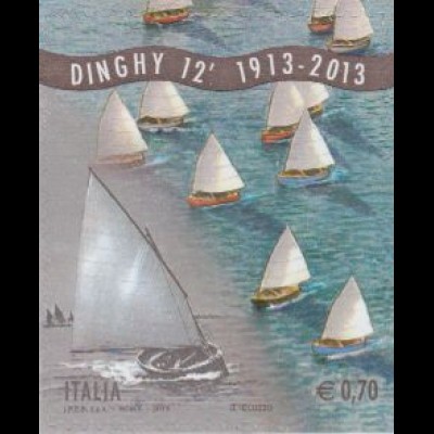 Italien Mi.Nr. 3612 Segelwettbewerbe in 12-Fuß-Dinghy-Klasse, skl (0,70)
