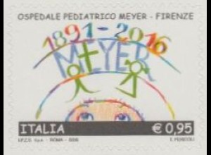 Italien Mi.Nr. 3881 Pädiatrische Klinik Meyer, Florenz, skl (0,95)