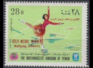 Jemen (Königreich) Mi.Nr. 473A Olympia 1968 Sieger Schwartz + Eiskunstlauf (28)
