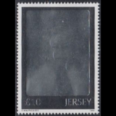 Jersey Mi.Nr. 1643 60.J.tag Thronbesteigung Elisabeth II, m.Hologrammfolie (10)