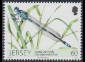 Jersey Mi.Nr. 1747 Libellen, Azurjungfer (60)