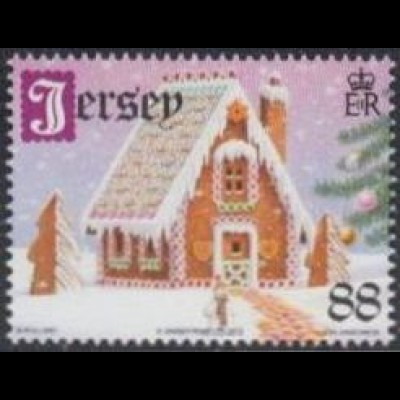 Jersey Mi.Nr. 1784 Weihnachten, Festliche Genüsse, Lebkichenhaus (88)