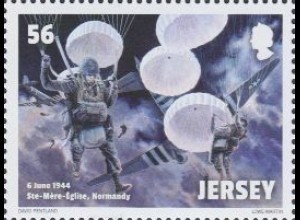 Jersey Mi.Nr. 1811 Landung der Alliierten in Normandie, Fallschirmjäger (56)