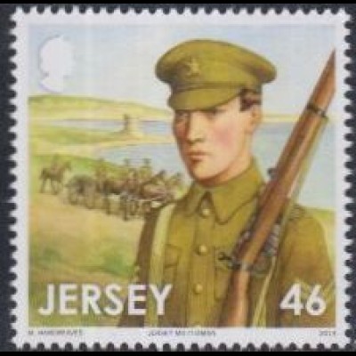 Jersey Mi.Nr. 1831 Mobilmachung 1.Weltkrieg, Soldat (46)