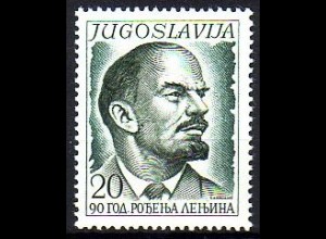 Jugoslawien Mi.Nr. 926C Lenin, gez. K 12 3/4:12 1/2 (20)