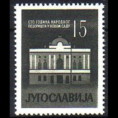 Jugoslawien Mi.Nr. 930 Altes Volkstheater Novi Sad (15)