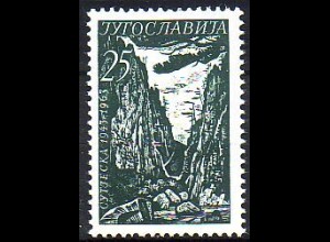 Jugoslawien Mi.Nr. 1047 Schlacht an der Sutjeska, Tal des Sutjekaflusses (25)