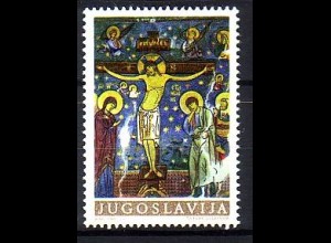 Jugoslawien Mi.Nr. 1324 Fresko Die Kreuzigung Christi (1,25)