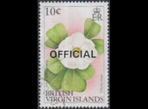 Jungferninseln Dienstmarke Mi.Nr. 36 Blüten, Clusia rosea (10)