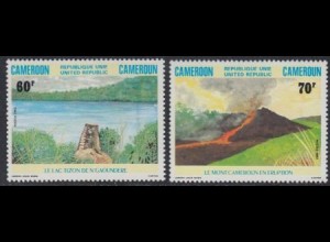 Kamerun Mi.Nr. 1024-25 Landschaften (2 Werte)