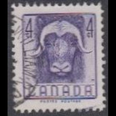 Kanada Mi.Nr. 298 Schutz der Tiere, Moschusochse (4)