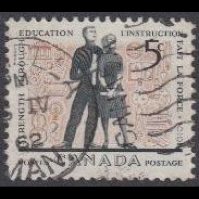 Kanada Mi.Nr. 343 Erziehung (5)