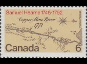 Kanada Mi.Nr. 480 Expedition Samuel Hearne's zum Copper Mine River (6)