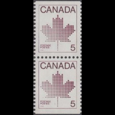 Kanada Mi.Nr. 819Do/Du Freim. Ahornblatt (Paar)