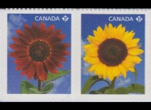 Kanada Mi.Nr. 2706-07 Sonnenblumen, skl. (2 Werte)