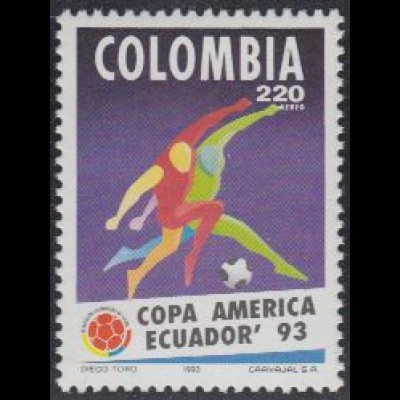 Kolumbien Mi.Nr. 1895 Panamerika-Cup der Fußballnationalmannschaften (220)