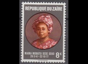 Kongo (Zaire) Mi.Nr. 568 Mama Mobutu Sese Seko (8)