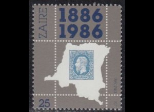 Kongo (Zaire) Mi.Nr. 932 100Jahre Briefmarken (25)