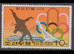 Korea-Nord Mi.Nr. 1510A Olympia Montreal, Judo (10)