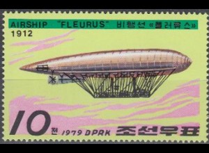 Korea-Nord Mi.Nr. 1816 Luftschiff Fleurus (10)