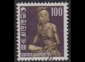 Korea-Süd Mi.Nr. 658 Freim. Landessymbole, Sitzender Buddha (100)