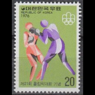 Korea-Süd Mi.Nr. 1051 Olympia 1976 Montreal, Boxen (20)