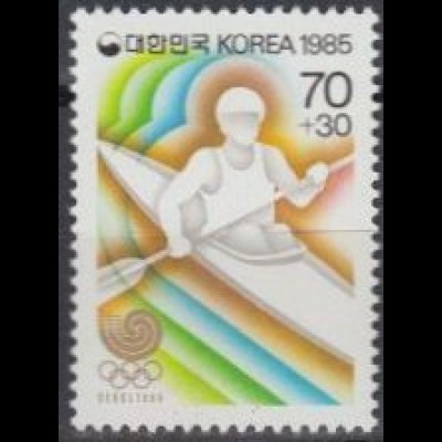 Korea-Süd Mi.Nr. 1427 Olympia 1988 Seoul, Kanu (70+30)