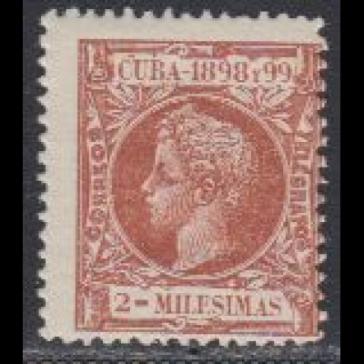 Kuba (Span.Bes.) Mi.Nr. 113 Freim. König Alfons XIII (2)