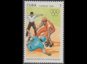 Kuba Mi.Nr. 3363 Olympia 1992 Barcelona, Baseball (1)