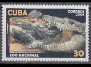 Kuba Mi.Nr. 5103 Zoo Havanna, Krokodil (30)