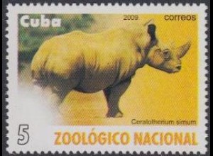 Kuba Mi.Nr. 5284 Zoo Havanna, Nashorn (5)