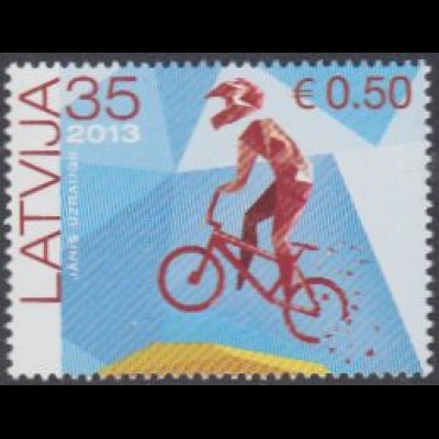 Lettland Mi.Nr. 858 BMX-Radsport (35)