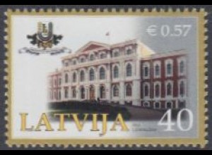 Lettland Mi.Nr. 872 Lettische Landwirtschaftliche Uni, Schloss Jelgava (40/0,57)