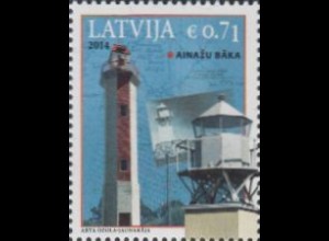 Lettland Mi.Nr. 920 Leuchtturm Ainazi (0,71)