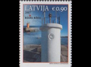 Lettland MiNr. 1022Du Leuchtturm von Roja (0,90)