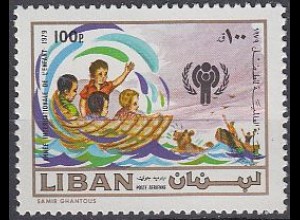 Libanon Mi.Nr. 1299 Internationales Jahr des Kindes (100)