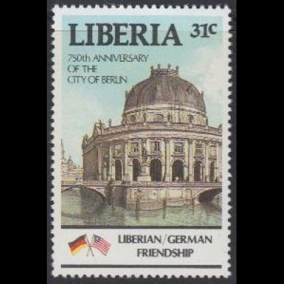 Liberia Mi.Nr. 1362 750Jahre Berlin, Kaiser-Friedrich-Museum (31)