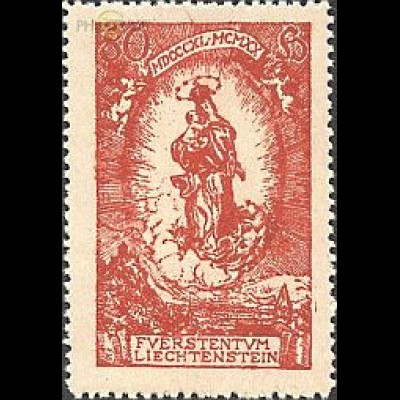 Liechtenstein Mi.Nr. 41 80. Geb. des Fürsten, Madonna (80)