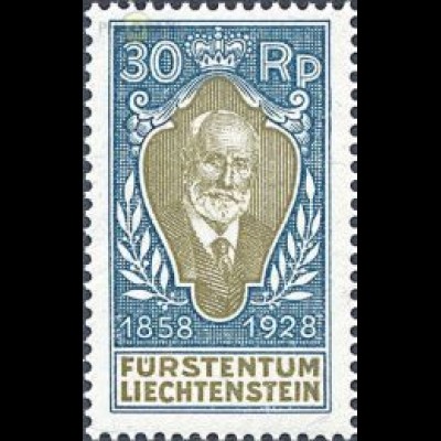 Liechtenstein Mi.Nr. 84 70. Regierungsjub. Johann II. (30)