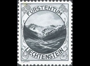 Liechtenstein Mi.Nr. 98A Freim. Naafkopf, gez. 10 1/2 (25)