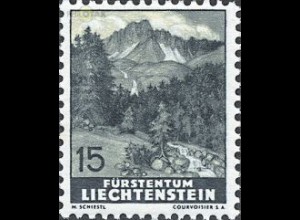 Liechtenstein Mi.Nr. 159 Freim. Naafkopf + Saminatal (15)